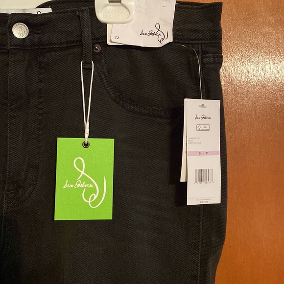 NWT Sam Edelman “Linnie” kick flare size 32 black - Picture 2 of 11